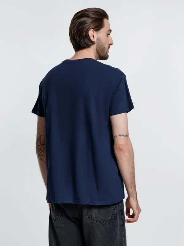 Футболка унисекс Ankara, темно-синяя, размер L