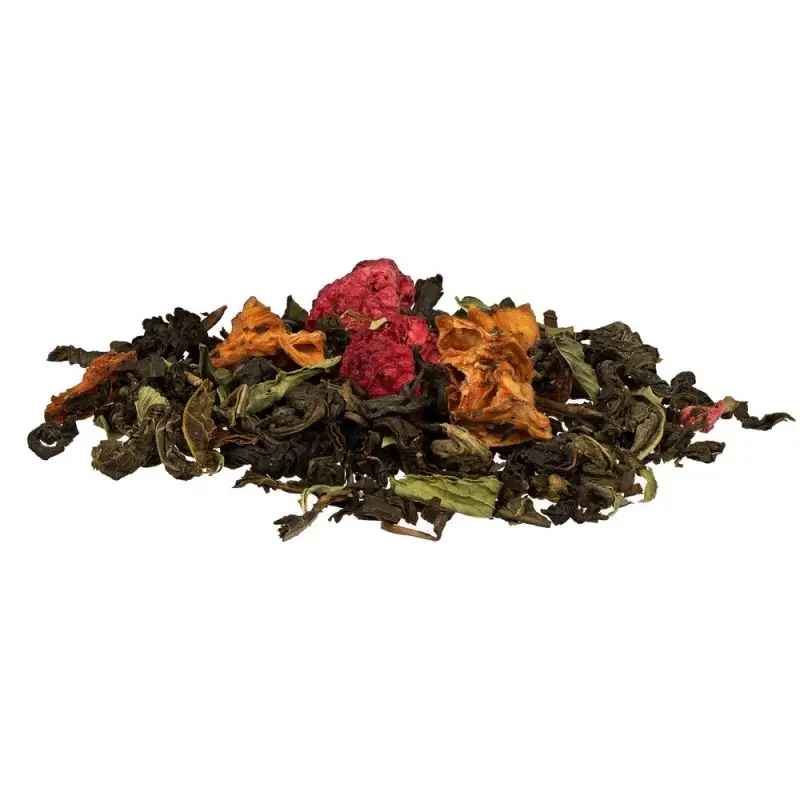 Чай &laquo;Сокочай&raquo;, зеленый с соком ананаса, малиной и мятой