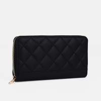 Кошелёк на молнии, цвет чёрный Кошелёк на молнии, цвет чёрный