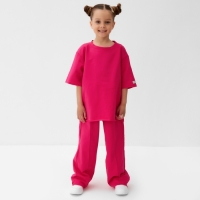 Футболка детская KAFTAN, р. 34 (122 - 128 см), розовый Футболка детская KAFTAN, р. 34 (122 - 128 см), розовый