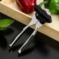 Нож консервный Доляна Shapes, нержавеющая сталь, цвет чёрный Нож консервный Доляна Shapes, нержавеющая сталь, цвет чёрный