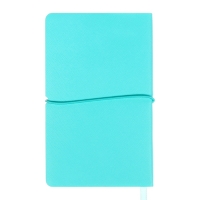 Планинг карманный недатированный, 80 листов, 100х170 мм, deVENTE.Jane, мягкая обложка ПВХ, на резинке, перфорация, ляссе, блок 70%, бирюзовый Планинг карманный недатированный, 80 листов, 100х170 мм, deVENTE.Jane, мягкая обложка ПВХ, на резинке, перфорация, ляссе, блок 70%, бирюзовый
