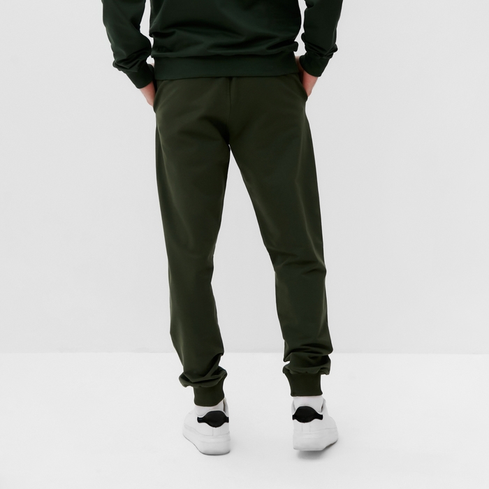 Брюки спортивные мужские DIROMM размер 46, цвет зеленый Брюки спортивные мужские DIROMM размер 46, цвет зеленый