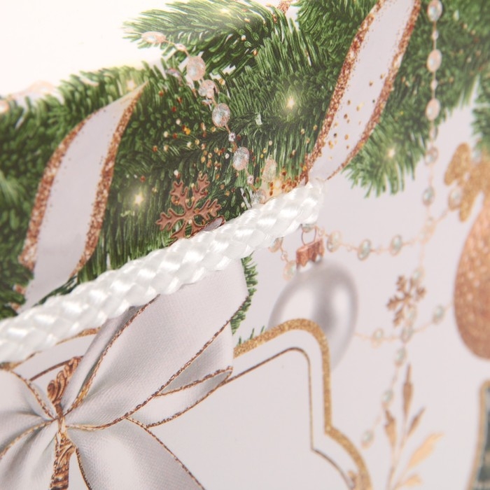 Пакет-коробка &laquo;Подарок для тебя&raquo;, 23 х 18 х 11 см, Новый год