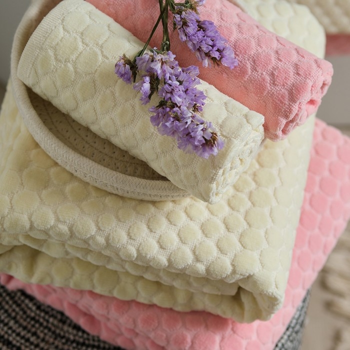 Полотенце махровое Love Life &laquo;Комфорт&raquo; 70х140 см, розовый, 100% хл, 500 гр/м2