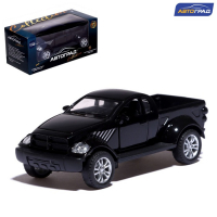 Машина металлическая &laquo;Раптор&raquo;, открываются двери, 1:32, инерция, цвет чёрный