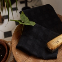 Полотенце махровое LoveLife "Square" 70х130 см, цвет чёрный, 100% хлопок, 380 гр/м2 Полотенце махровое LoveLife "Square" 70х130 см, цвет чёрный, 100% хлопок, 380 гр/м2