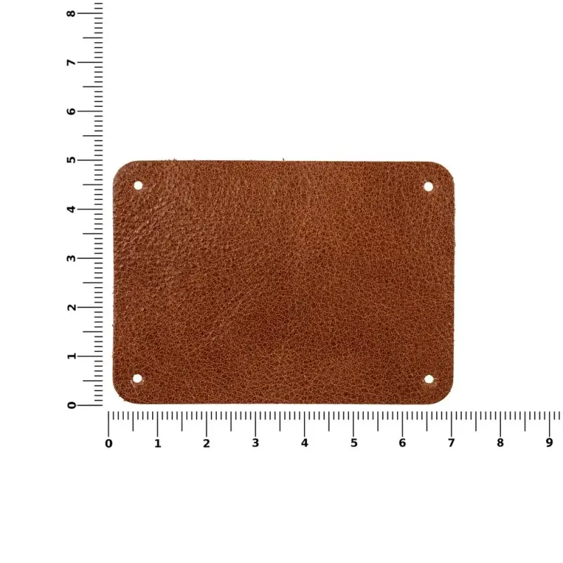 Лейбл кожаный Beta, XL, горчичный Лейбл кожаный Beta, XL, горчичный