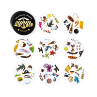 Настольная игра на реакцию и внимание &laquo;Дуббль. Пиратский&raquo;, 55 карт, сквиш-хватайка, 7+