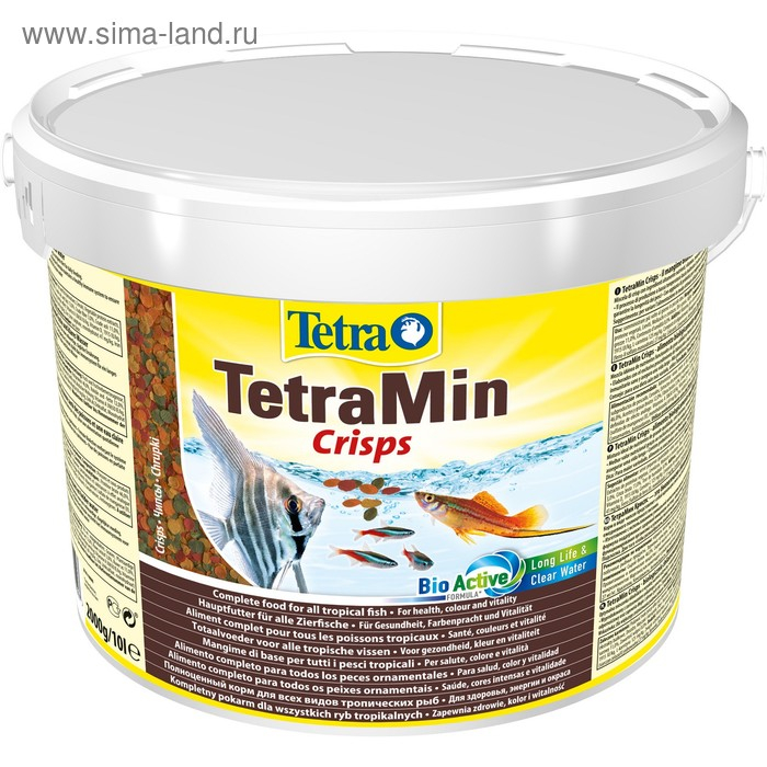 Корм TetraMin Crisps для рыб, чипсы, 10 л. 2 кг Корм TetraMin Crisps для рыб, чипсы, 10 л. 2 кг