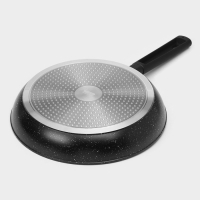 Сковорода Доляна «Первый дом», d=28 см, антипригарное покрытие, индукция, цвет чёрный Сковорода Доляна «Первый дом», d=28 см, антипригарное покрытие, индукция, цвет чёрный