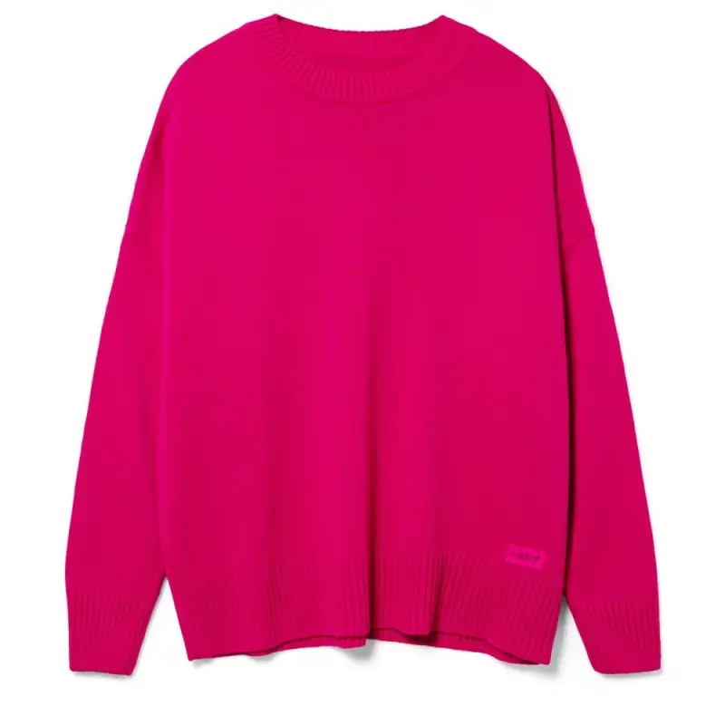 Джемпер оверсайз унисекс Stated в сумке, розовый, размер S/M Джемпер оверсайз унисекс Stated в сумке, розовый, размер S/M