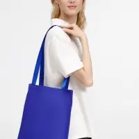 Шопер B4, синий с синими ручками Шопер B4, синий с синими ручками