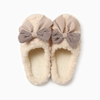 Тапочки женские, размер 36-37, молочный Тапочки женские, размер 36-37, молочный