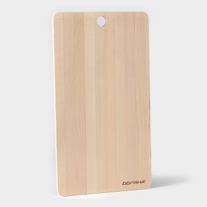 Доска разделочная деревянная Доляна, 37,5&times;21 см