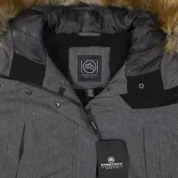 Куртка парка женская Explorer серый меланж, размер XS