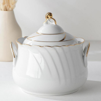 Сервиз столовый фарфоровый &laquo;Бомонд&raquo;, 37 предметов, 2 вида тарелок