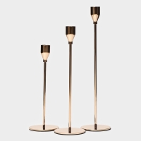 Набор подсвечников "Классика" 3 шт 22,5/27/32,5х8см Набор подсвечников "Классика" 3 шт 22,5/27/32,5х8см