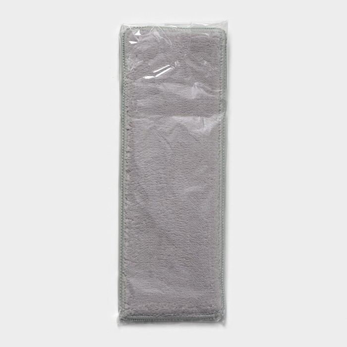 Сменная насадка для окномойки Raccoon, микрофибра, 25,5×9 см, цвет серый Сменная насадка для окномойки Raccoon, микрофибра, 25,5×9 см, цвет серый