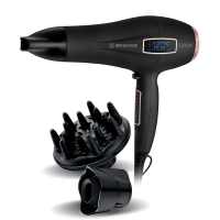 Фен BRAYER BR3001, 2200 Вт, 6 скоростей, 8 температурных режимов, сенсор, чёрный Фен BRAYER BR3001, 2200 Вт, 6 скоростей, 8 температурных режимов, сенсор, чёрный