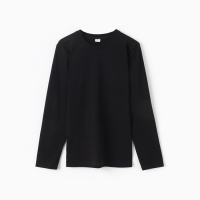 Джемпер (лонгслив) мужской MINAKU: Basic line MAN цвет черный ,размер 46