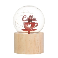 Ночник «Шар-люблю кофе» LED 3хAG10 шар 8см 6,5х6,5х11,5см Ночник «Шар-люблю кофе» LED 3хAG10 шар 8см 6,5х6,5х11,5см