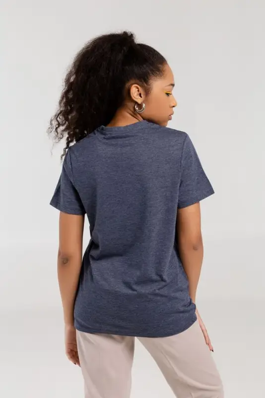 Футболка &laquo;Меламед. Nick Cave&raquo;, темно-синий меланж, размер S