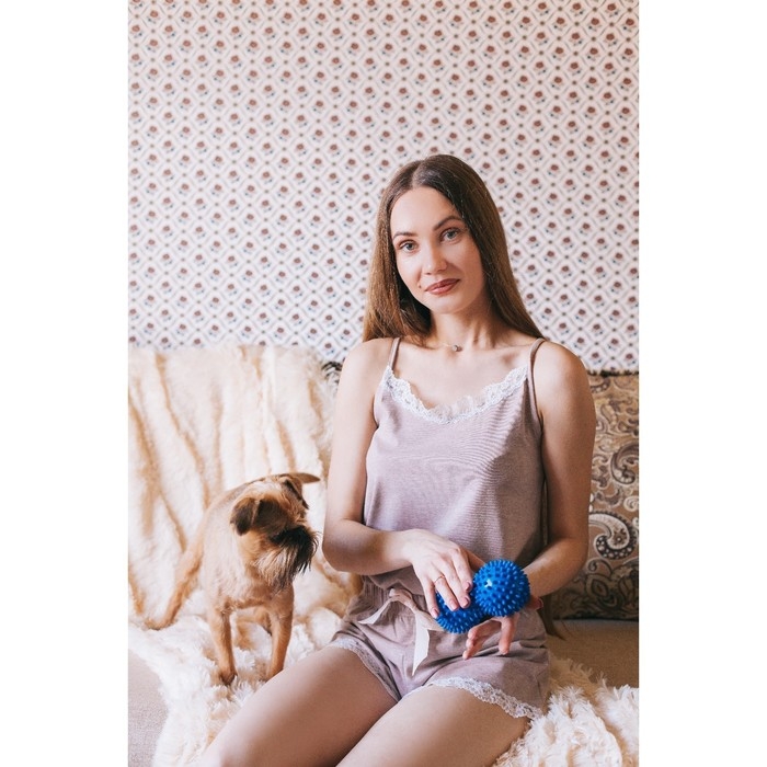 Массажёр универсальный, 14 × 6 см, цвет синий Массажёр универсальный, 14 × 6 см, цвет синий