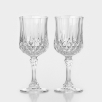 Набор бокалов для вина Longchamp, 250 мл, хрустальное стекло, 2 шт Набор бокалов для вина Longchamp, 250 мл, хрустальное стекло, 2 шт