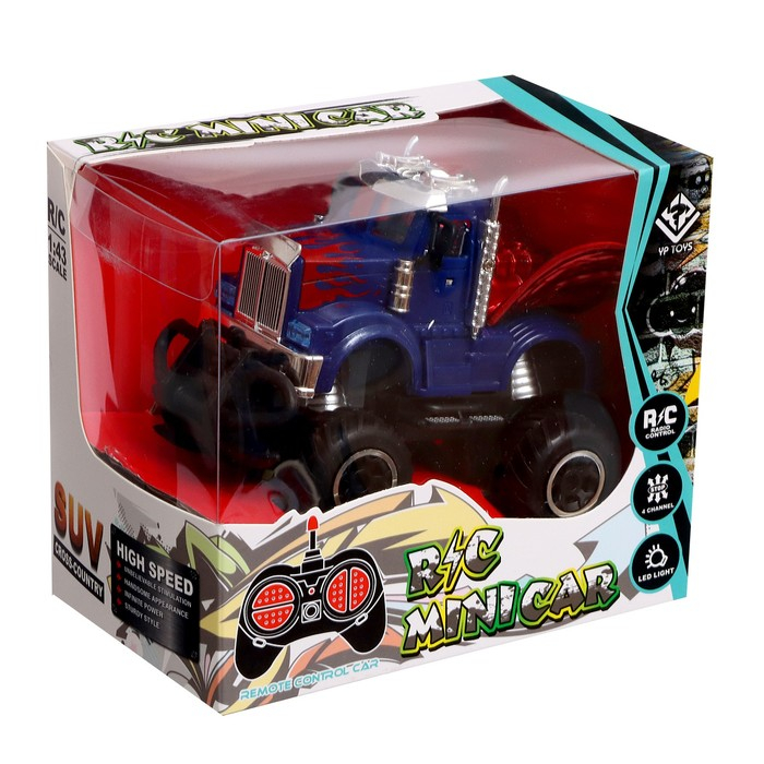 Джип радиоуправляемый &laquo;Биг-Фут&raquo;, работает от батареек