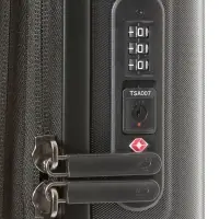 Чемодан Logoduck S, черный Чемодан Logoduck S, черный