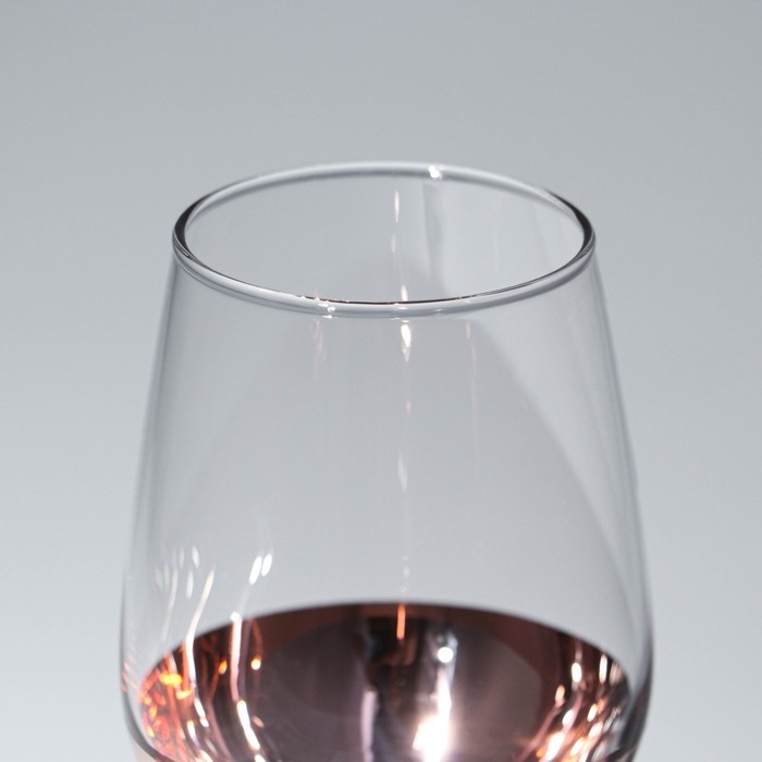 Набор стеклянных бокалов для вина &laquo;Электрическая медь&raquo;, 270 мл, 4 шт