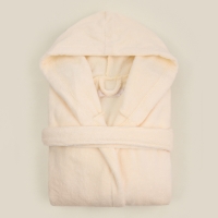 Халат махровый с капюшоном мужской SL HOME: Basic "Айвори", размер S, 100% хлопок, 420 г/м2 Халат махровый с капюшоном мужской SL HOME: Basic "Айвори", размер S, 100% хлопок, 420 г/м2