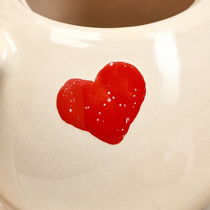 Чайник Чайник "Элегант" 1,2л / 14х16,5см, валентинка