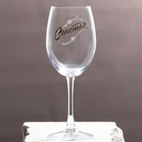 Бокал для вина новогодний &laquo;Счастья&raquo;, на Новый Год, 360 мл