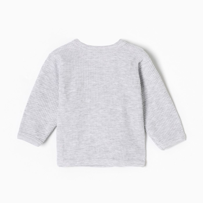 Комплект детский, цвет серый, рост 62 см