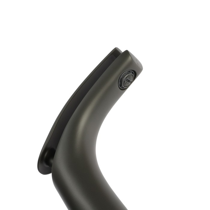 Смеситель для раковины ZEIN Z3797, дизайнерский, однорычажный, картридж 35 мм, графит Смеситель для раковины ZEIN Z3797, дизайнерский, однорычажный, картридж 35 мм, графит