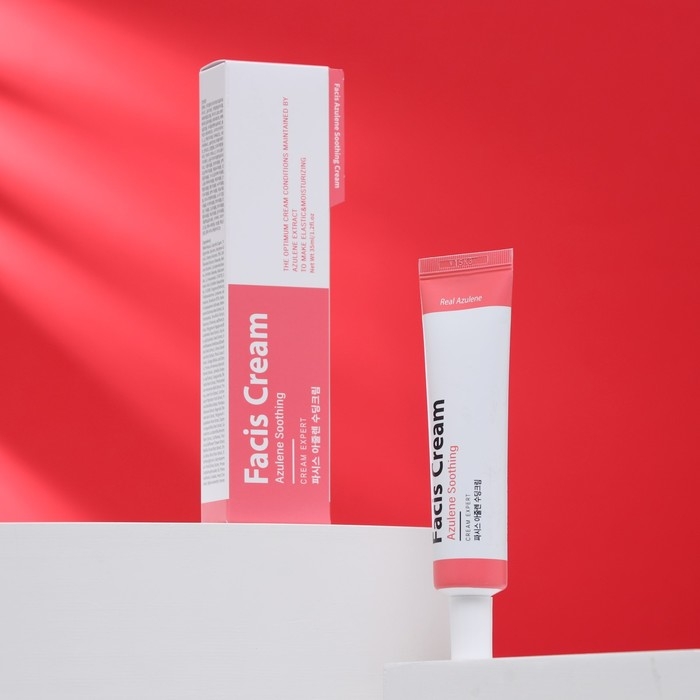 Крем для лица Facis, с азуленом, 35 мл Крем для лица Facis, с азуленом, 35 мл