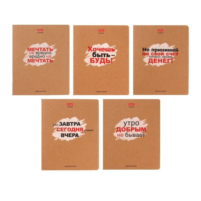 Тетрадь 48 листов в линейку Тетрадь 48 листов в линейку "Истинные истины", обложка мелованный картон, скруглённые углы, блок офсет 65г/м2, МИКС