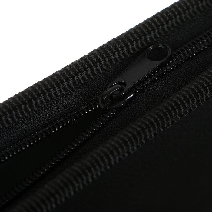 Пенал для кистей 320 х 90, кожзам, ФК-2, черный Пенал для кистей 320 х 90, кожзам, ФК-2, черный