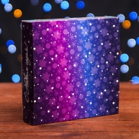 Новый год. Упаковка для конфет 16 шт &laquo;Яркий Новый Год&raquo;, 17,7 х 17,7 х 3,8 см