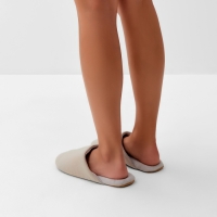 Тапочки женские, ECO размер 38-39, цвет бежевый