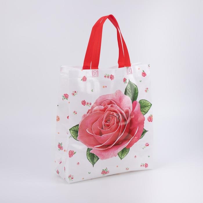 Сумка хозяйственная без застёжки, цвет розовый Сумка хозяйственная без застёжки, цвет розовый