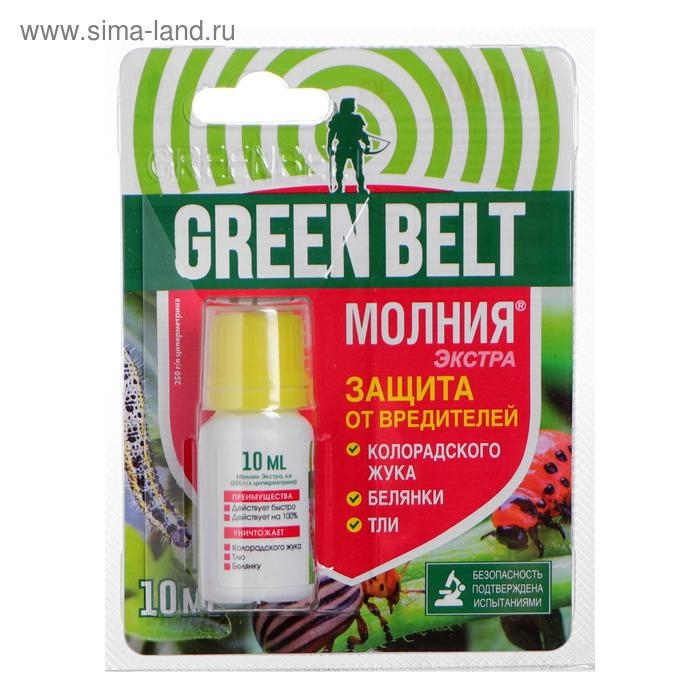 Средство Молния от насекомых-вредителей Экстра, КЭ в пакете, флакон, 10 мл Средство Молния от насекомых-вредителей Экстра, КЭ в пакете, флакон, 10 мл