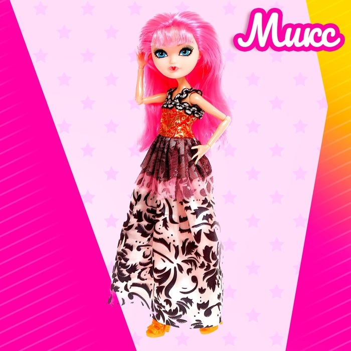Кукла модная шарнирная &laquo;Милана&raquo;, МИКС