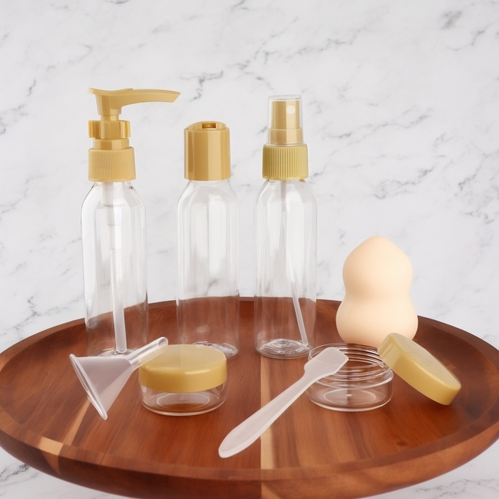 Набор для хранения, в футляре, 8 предметов, цвет МИКС Набор для хранения, в футляре, 8 предметов, цвет МИКС