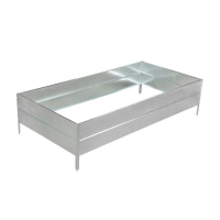 Грядка оцинкованная, 195 &times; 100 &times; 34 см, Greengo