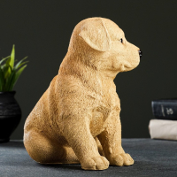 Садовая фигура "Щенок лабрадора" 17х12х20см Садовая фигура "Щенок лабрадора" 17х12х20см