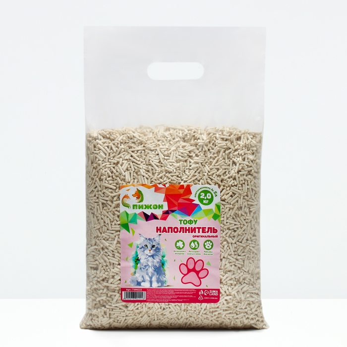 Наполнитель тофу, 5 л, оригинальный
