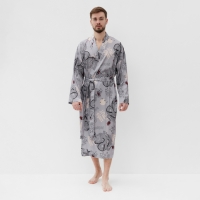 Халат домашний KAFTAN "Дракон", р.52-54. серый Халат домашний KAFTAN "Дракон", р.52-54. серый